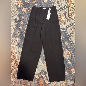 NWT Aritzia Babaton Black Trousers